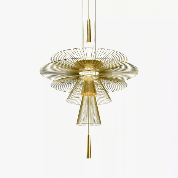 Golden Radiance Chandelier