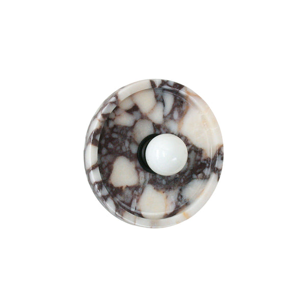 Ollaeos Disc Marble Wall Lamp