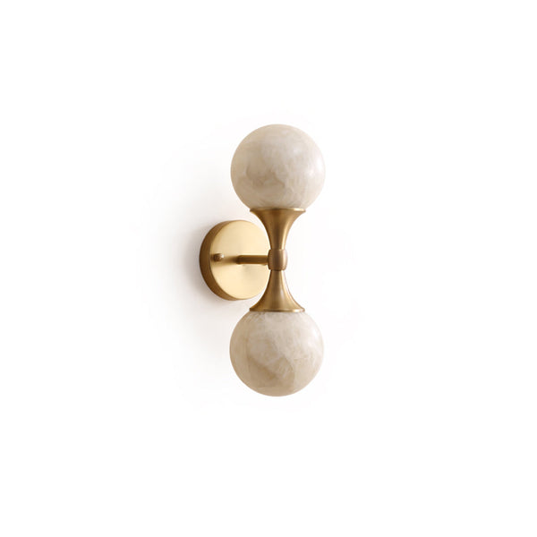 Ulverford Dual Alabaster Wall Sconce