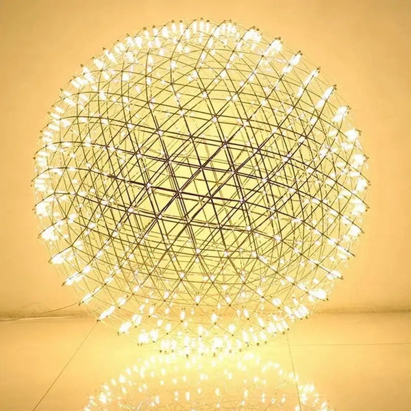 Spark Ball Stainless Steel Pendant Light