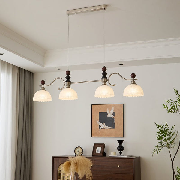 Ivvinisra Elegance Vintage Island Wood Pendant Light
