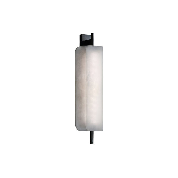 Cenore White Alabaster Wall Lamp