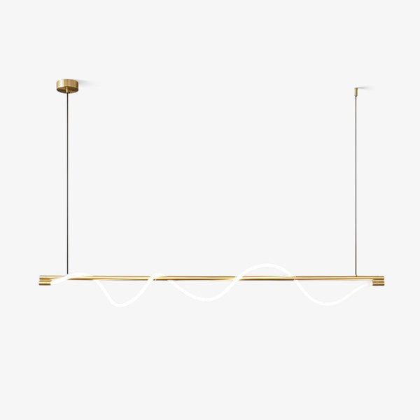Linear Curve Island Pendant Lamp