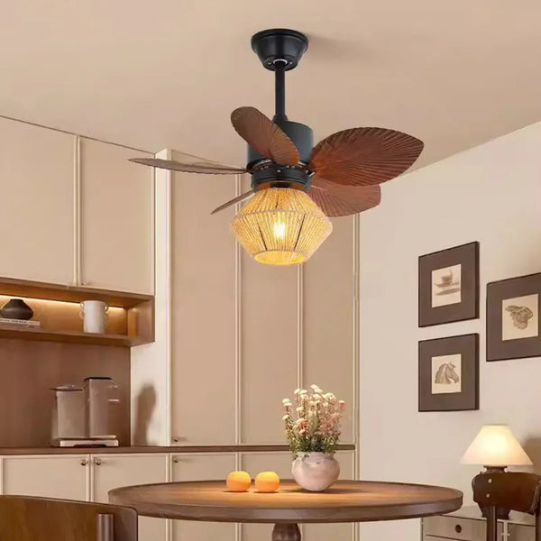 Flora Banana Leaf Ceiling Fan Light