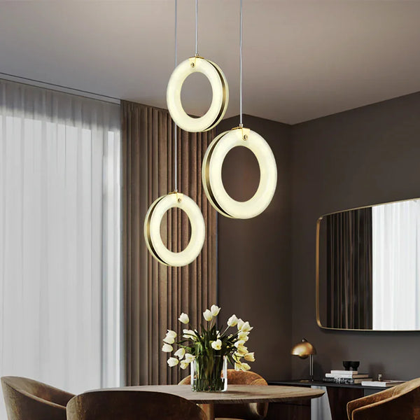 Alabaster Duplex Staircase Pendant Light