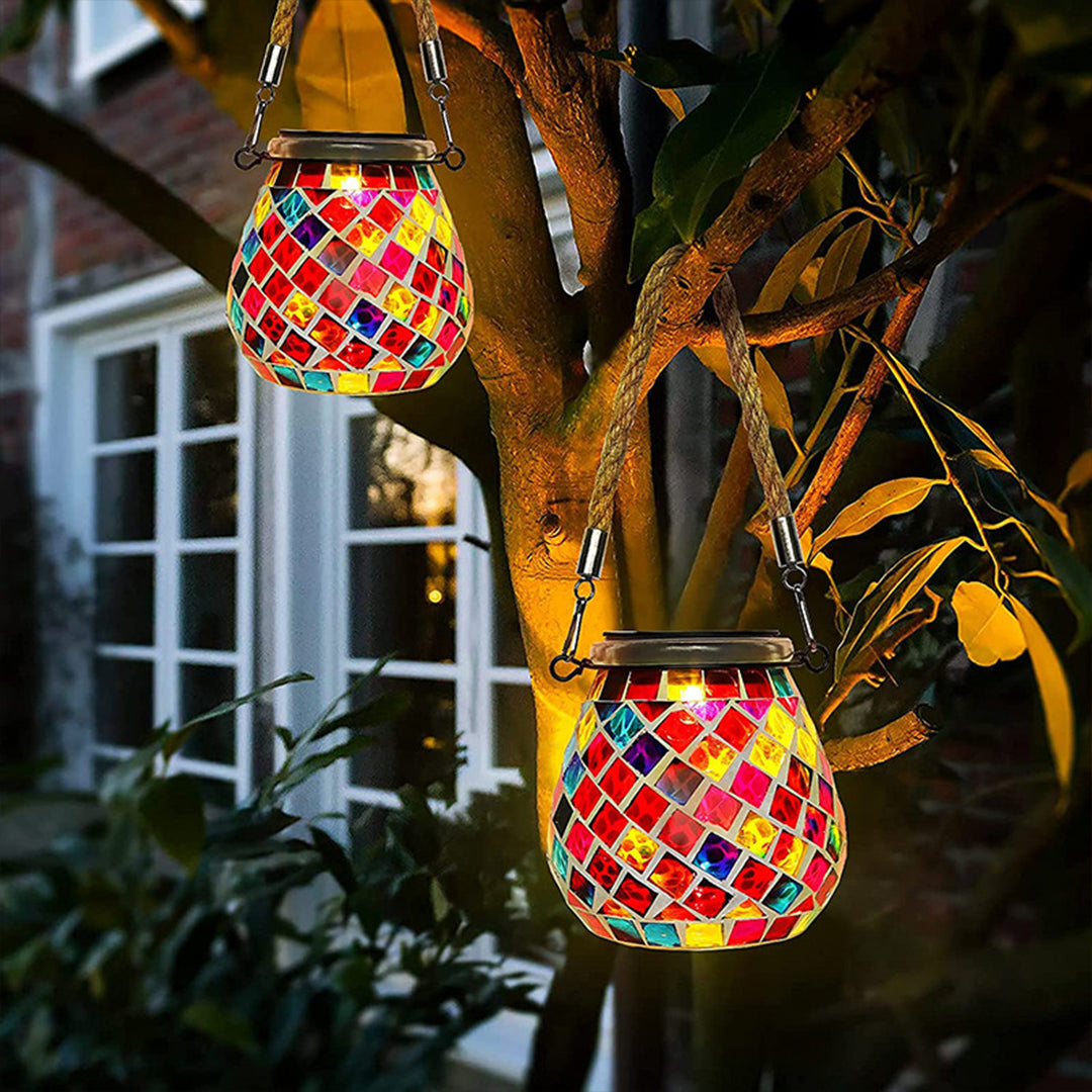 Meadow Solar Classic Decorative Glass Outdoor lights