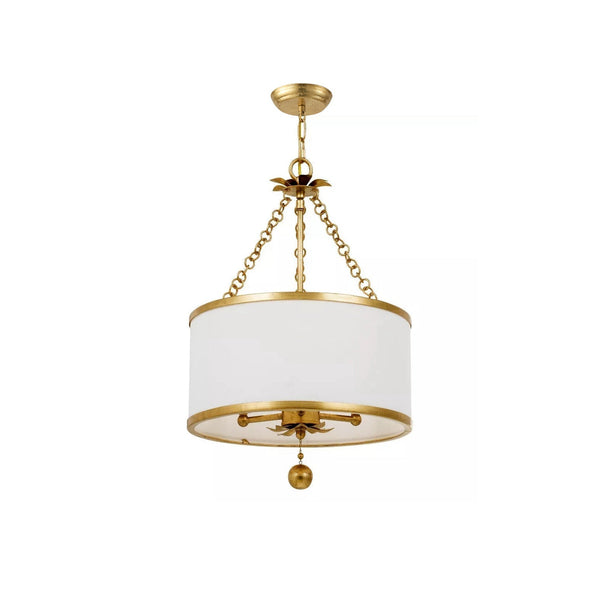 Helix Drum Fabric Pendant Lamp