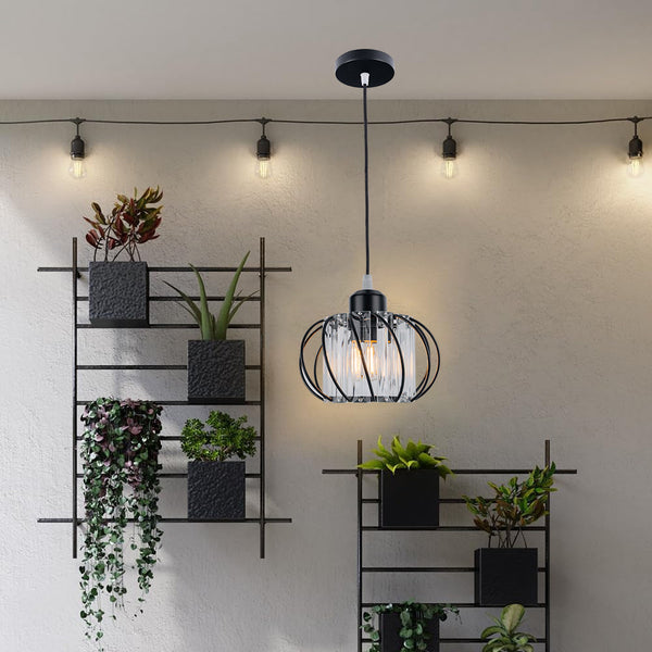 Crystal Light Fitting, Semi Flush Hallway Lights
