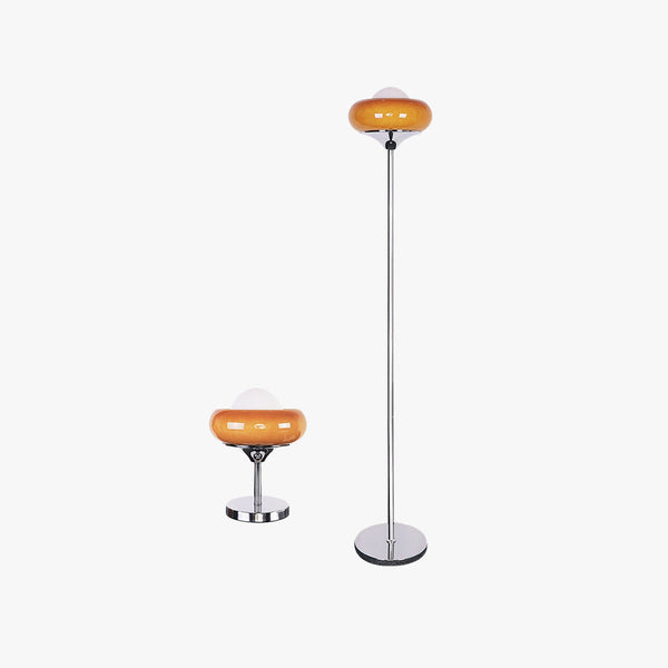 Morandi Modern Stained Glass Tall Floor Lamp