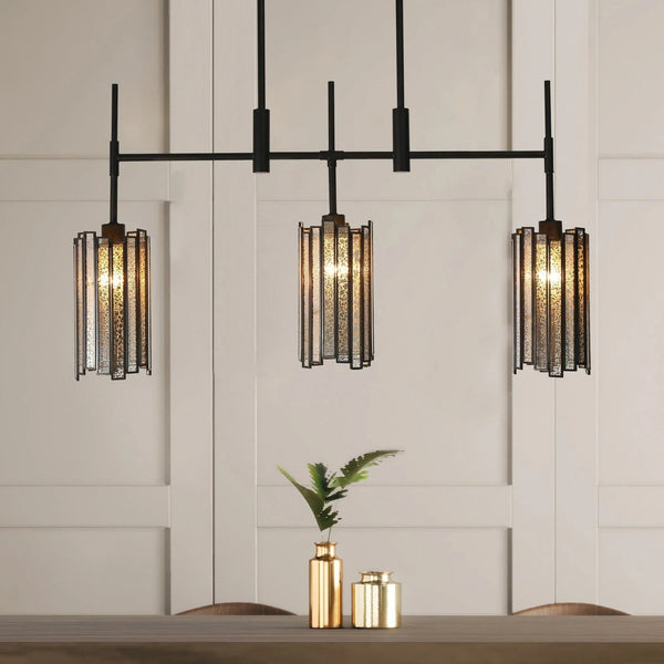 Hemaaolay Colored Glass Chandelier