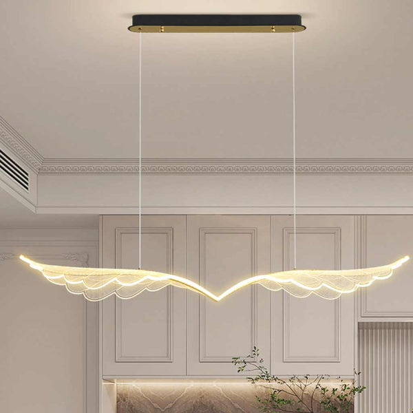Pendant Light Angel Wings Dimmable LED with Acrylic Shade