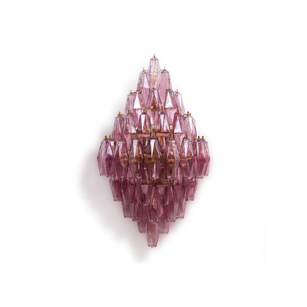Zyrelis Polyhedral Glass Sconce