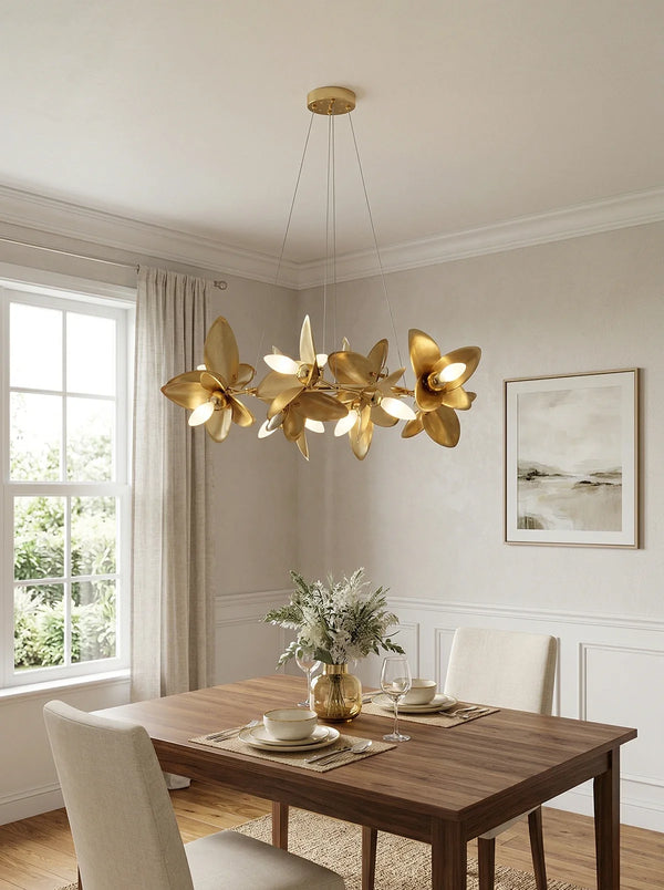 Leaf Petal Design Chandelier