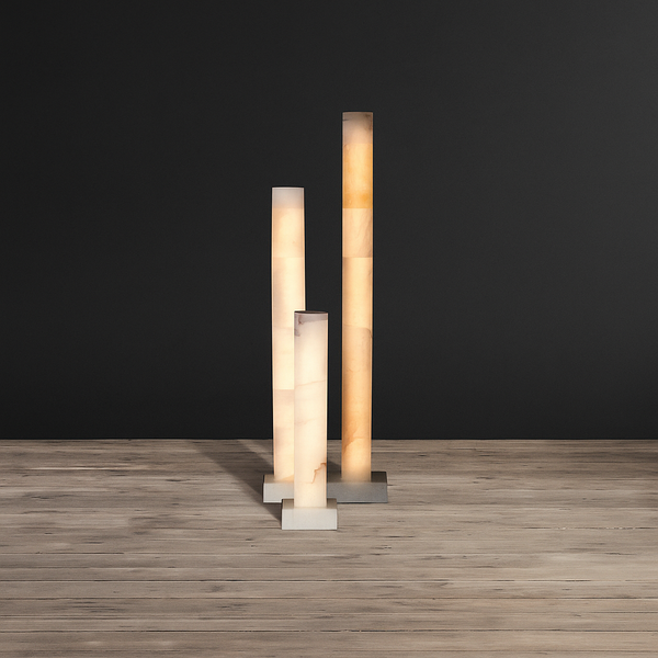 Alabaster Column Floor Lamp | CLKY085