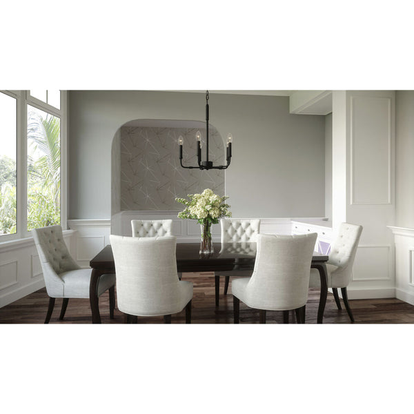 Abner Industrial Modern Brass Chandelier