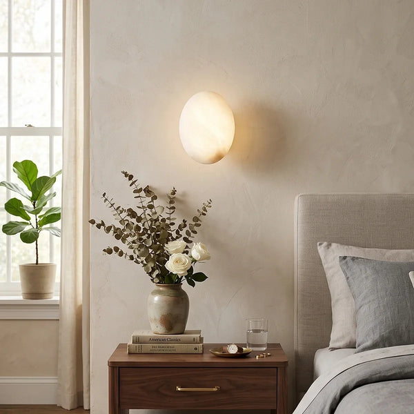 Spanish marble wall lamp
