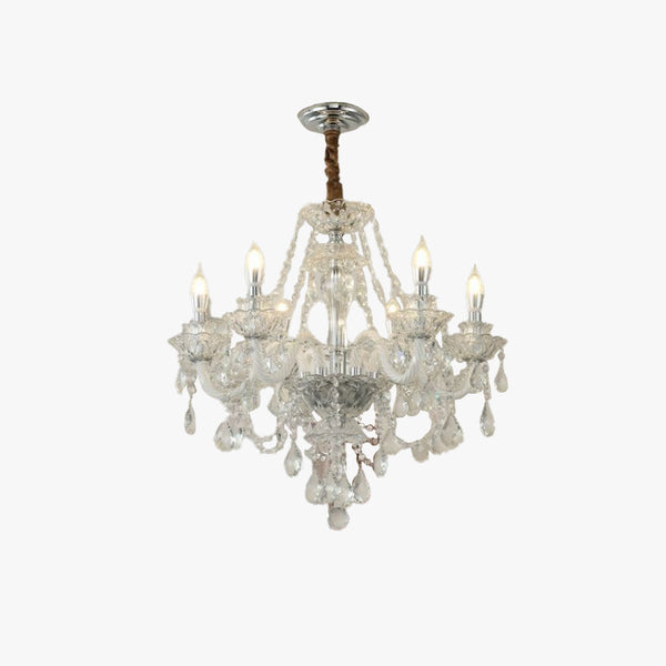 Silva French Crystal Chandelier Living Room Dining Room