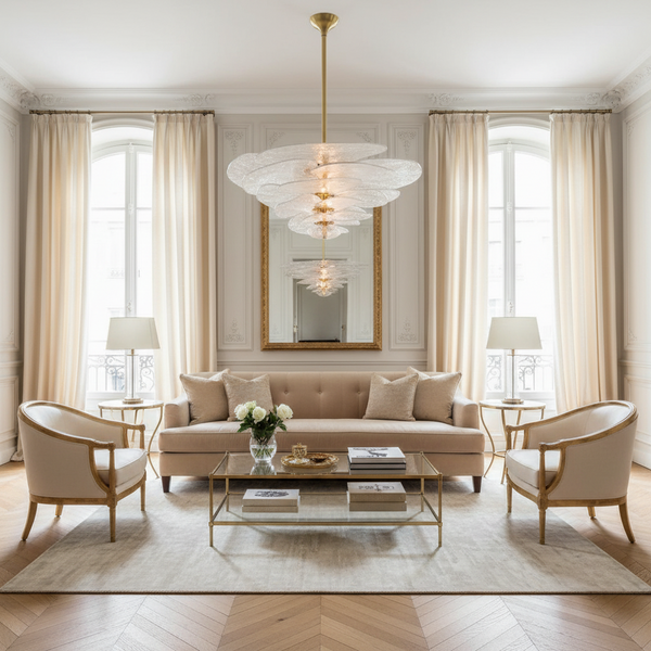 Fiore Chandelier | Clear Glass | CLZL896620C
