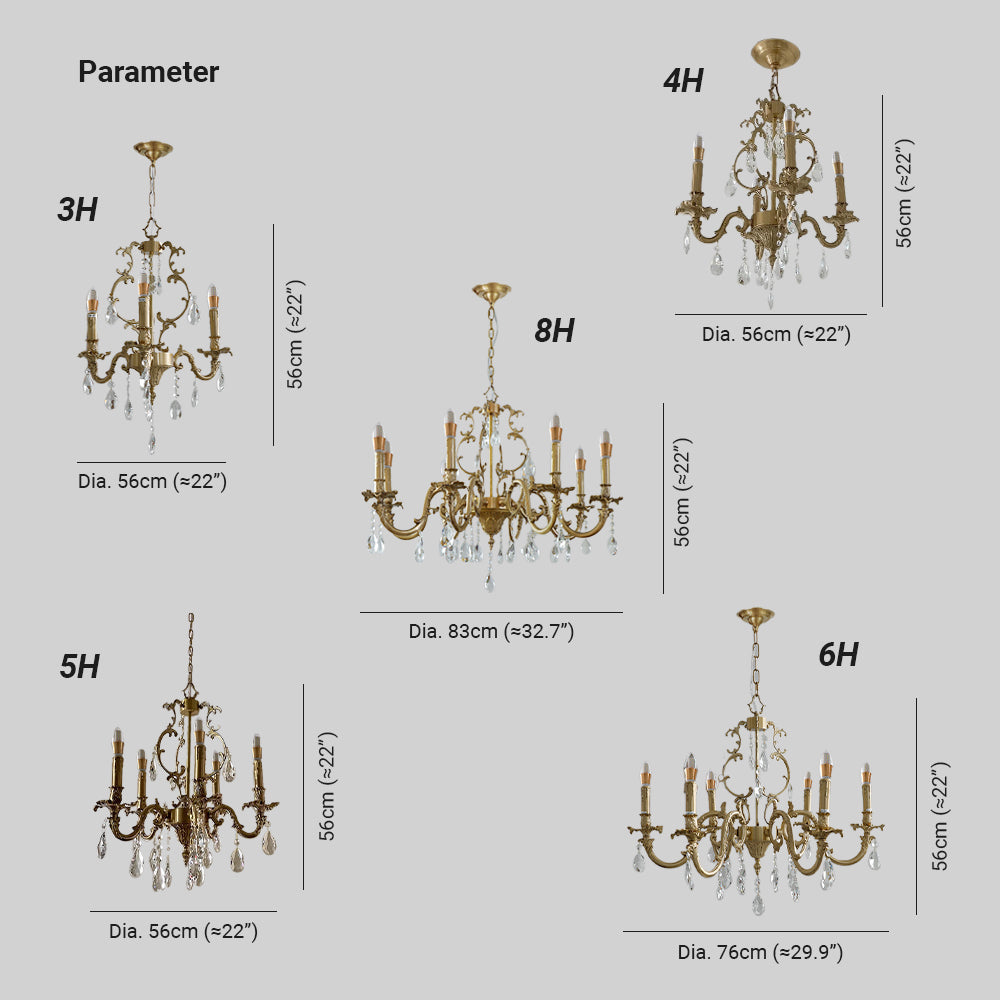 Silva Luxury Chandelier Glass Living Room Dining Room