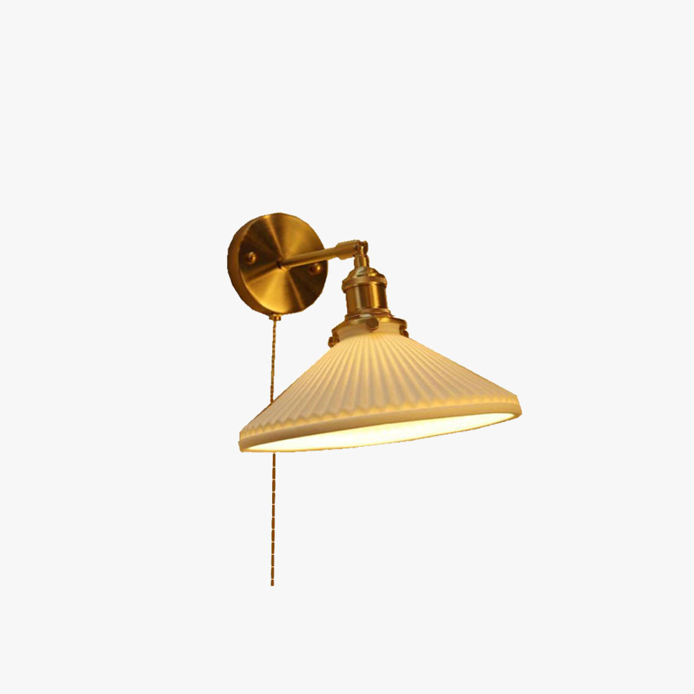 Arisha wrinkles Nordic Modern Dresser Wall Lamp