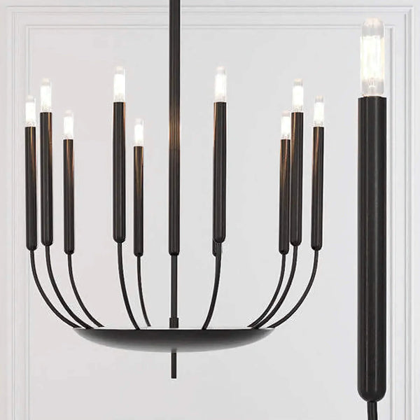 Copper Candelabra Chandelier | CLYV096B