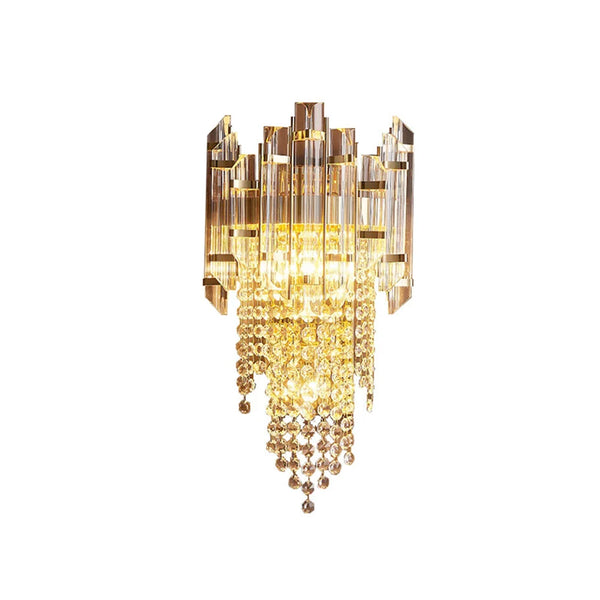 Crystal Tiered Luxury Wall Lamp