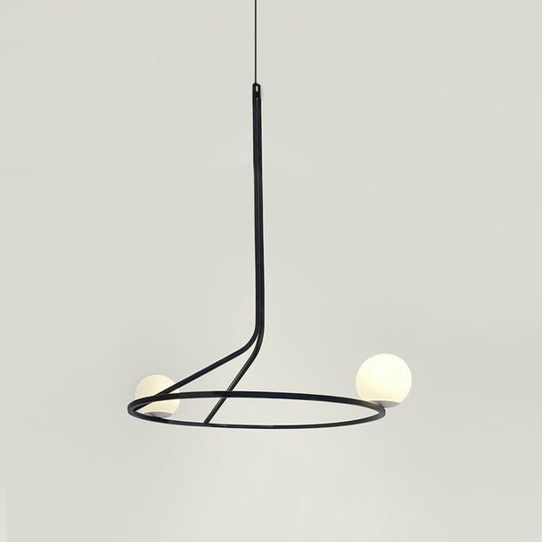 Ilthael Brass Glass Chandelier