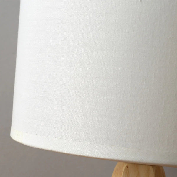 Hugo Wooden Bedside Lamp
