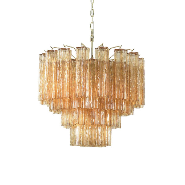 Vellune Amber Cascade Chandelier