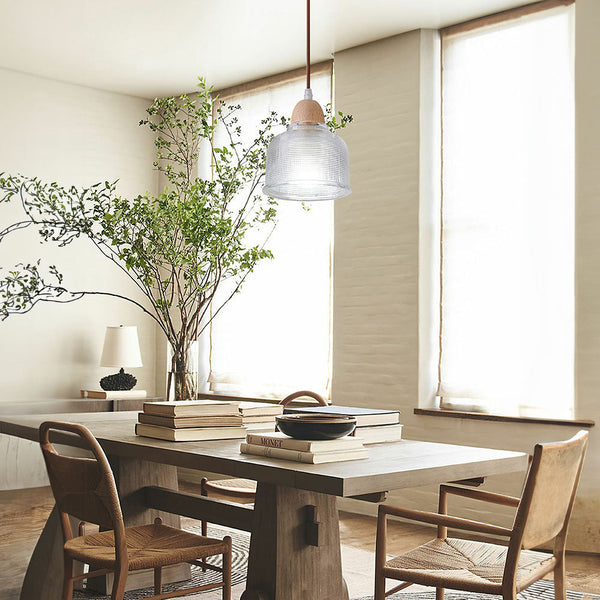 Multiple Types Glass Hallway Clear Pendant Lights
