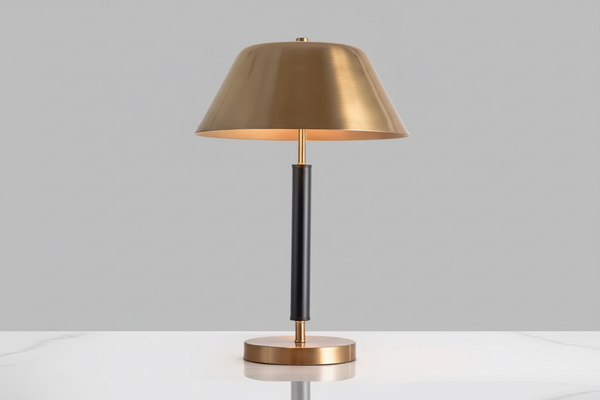 Reading Table Lamp | Brass & Black Iron | CLXC0120