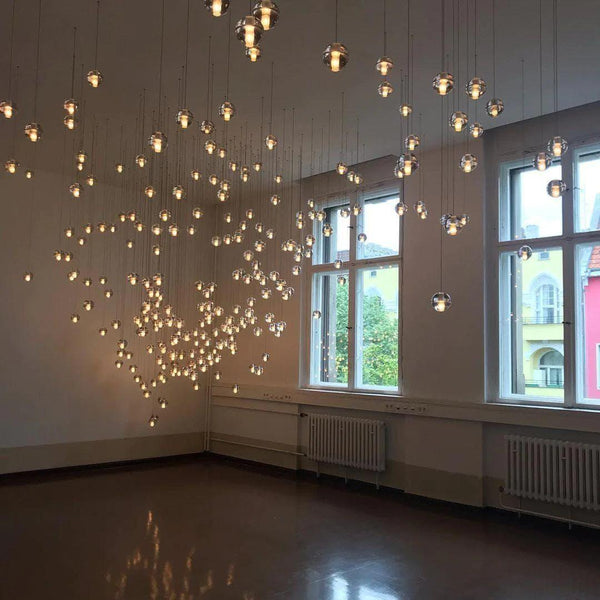 Ball Crystal Pendant Light