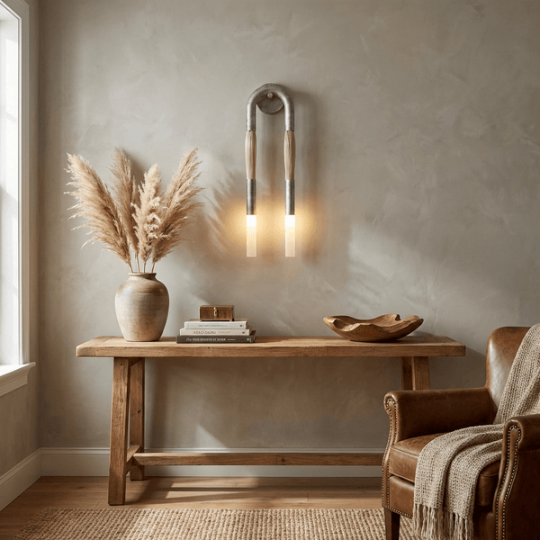 Horsehair Wall Lamp