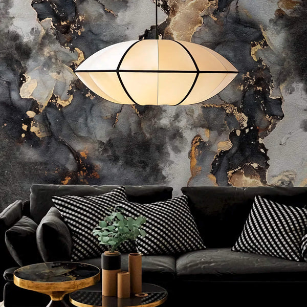Silk & Iron Pendant Lantern | CLOK785