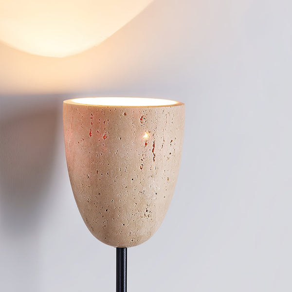 Kvennuvyo Walnut Wood Wall Lamp