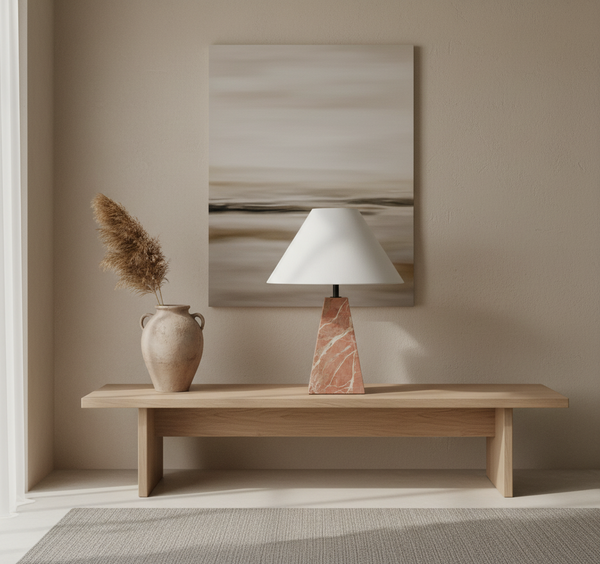Rosa Levanto Table Lamp | Marble | CLVBT577