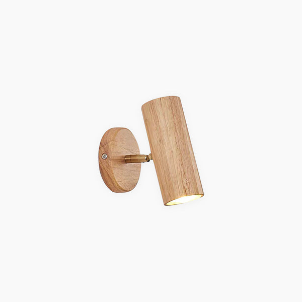Ceiling / Wall Track Lighting Spotlight Nordic Simple LED, Wood