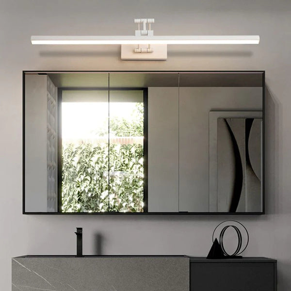Volo Modern Linear Mirror Front Vanity Metal LED Wall Lamp
