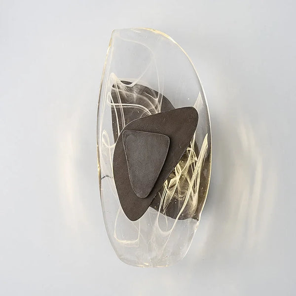 Crystal & Resin Wall Sconce | CLRC030