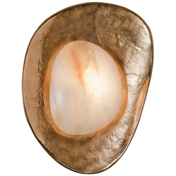 Marble & Brass Wall Sconce | CLUQ75