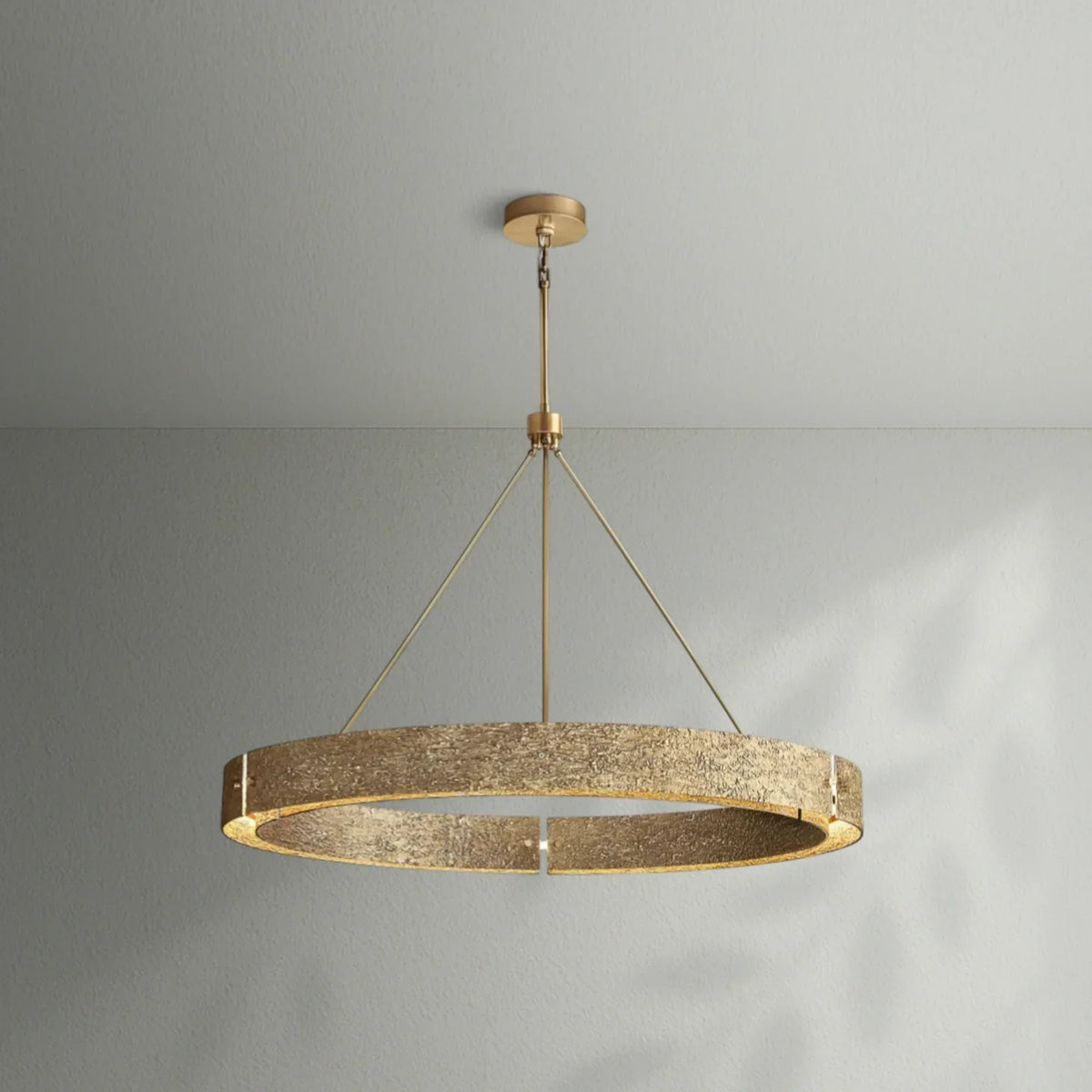 The Matera Ring | Solid Cast Copper & Brutalist Texture | CLMTR