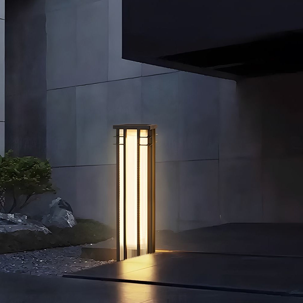 Valuaya Unique Modern Steel Outdoor Path Light