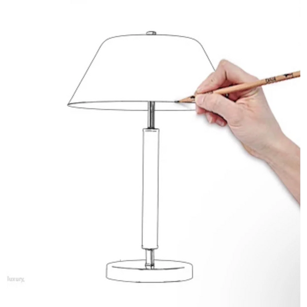 Reading Table Lamp | Brass & Black Iron | CLXC0120