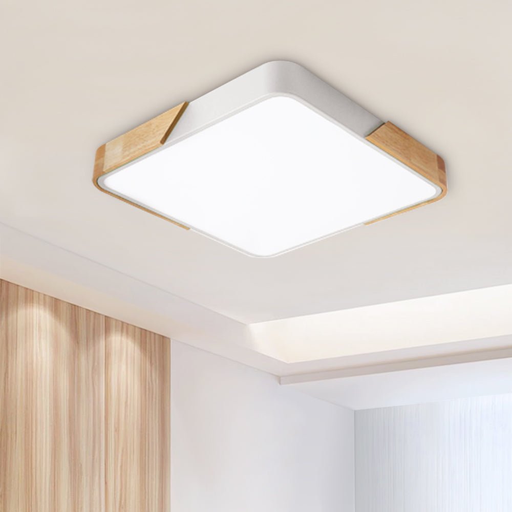 Modern Rectangle LED Flush Mount Ceiling Light