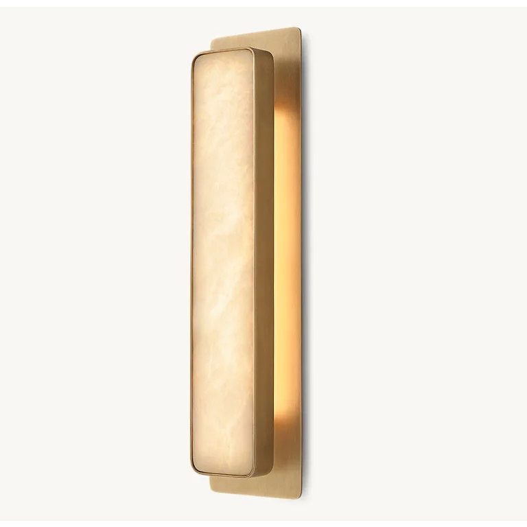 Mont Alabaster & Brass Wall Sconce | CLOTP01