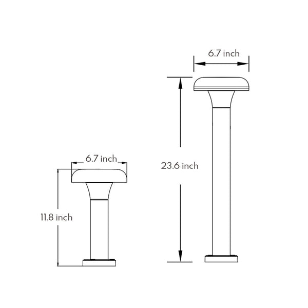 Noranel LED Lights Minimalist Outdoor Light