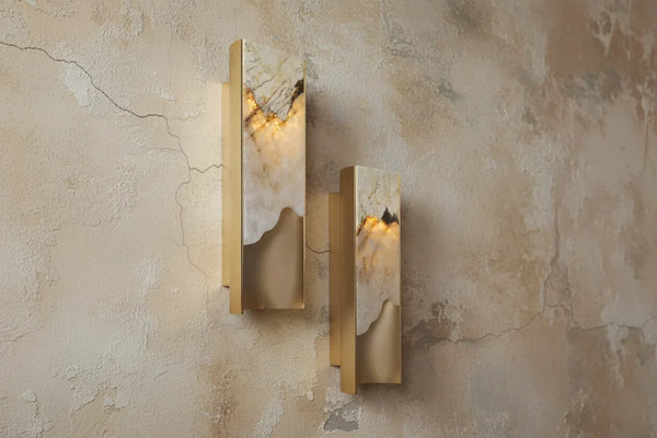 Onyx Wall Sconce | Brass | CLVIS027