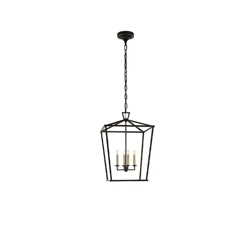 Open-Frame Copper Lantern Pendant | 4-Light | CL85074V