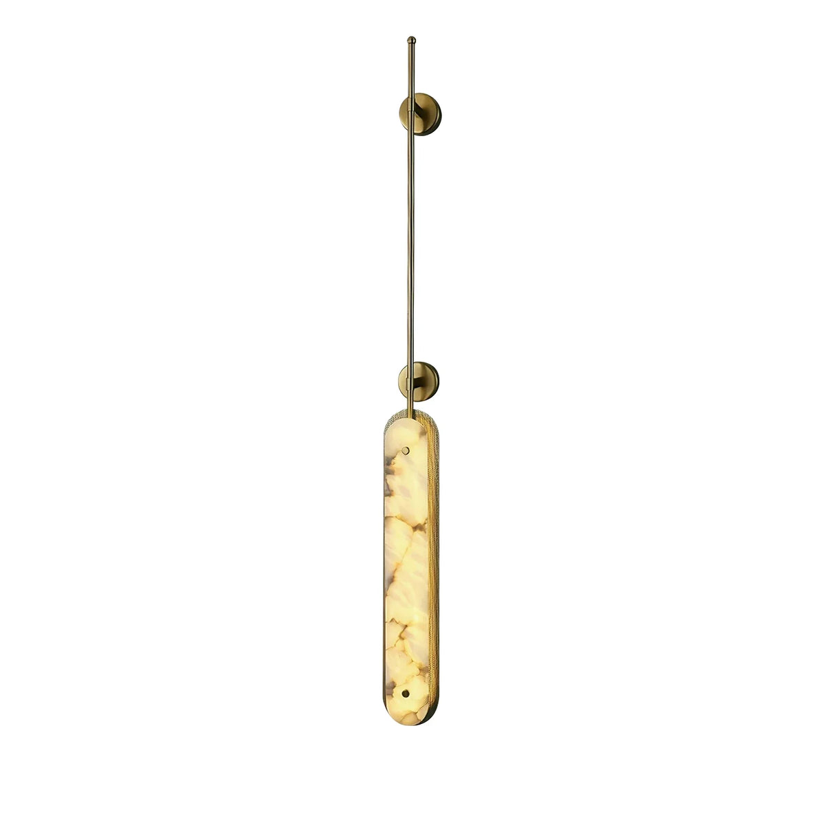 Oval Lysandra Alabaster Wall Sconce