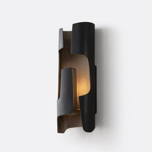 Patinated Curved Wall Sconce | CLRONF502